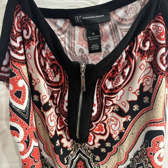 INC International Concepts Spaghetti Strap‎ Top - Women's Size M - Picture 1 of 9